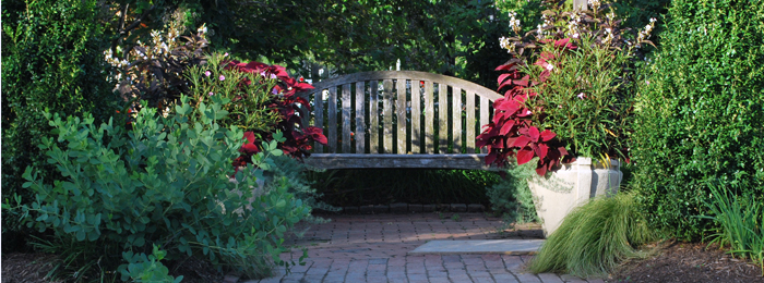 Bartholdi Park is a refuge from the stresses of the city. Secluded benches offer quiet shade in the summer and sheltered sunlight in the winter.