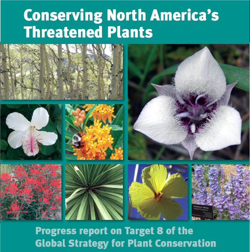 Consering North America's Plants report cover