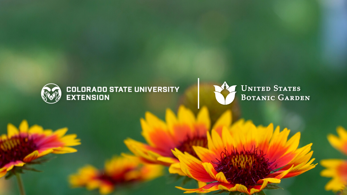 Colorado State University and United States Botanic Garden logos