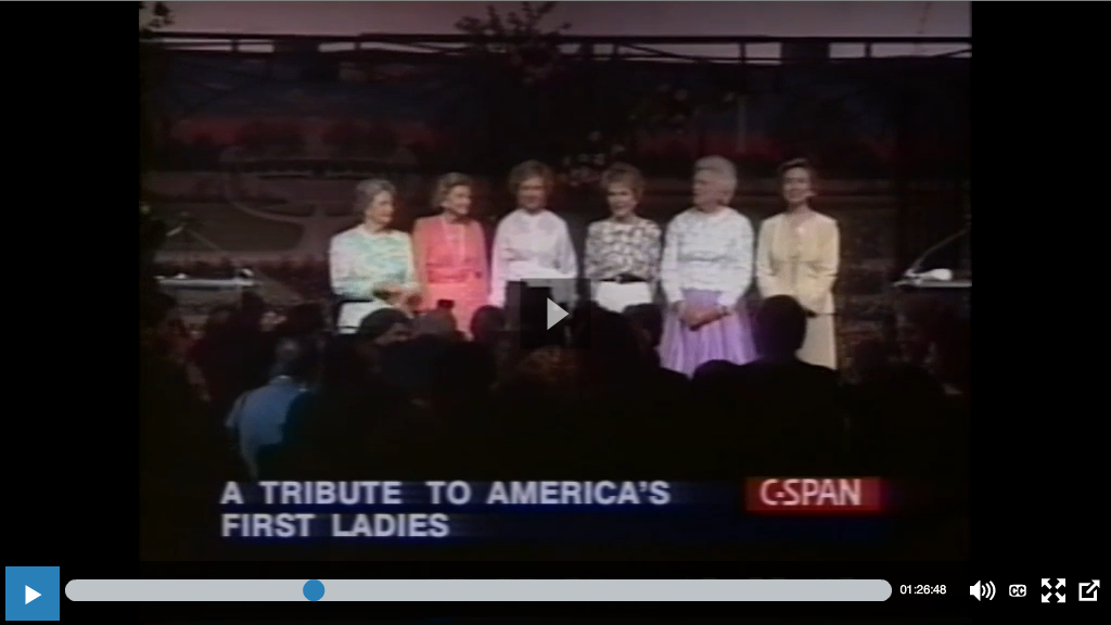 First Ladies at National Garden Gala