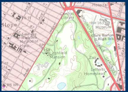 Mapas Topograficos United States Botanic Garden