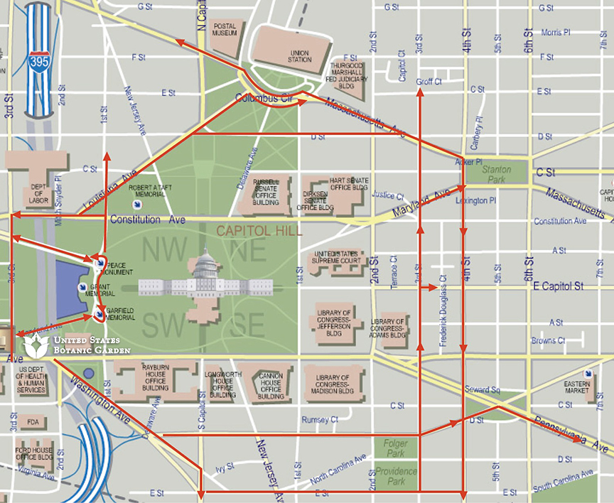 Hours And Location United States Botanic Garden